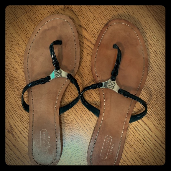 Coach Shoes - Coach flip flop sandals Coach Shoes - Coach flip flop sandals